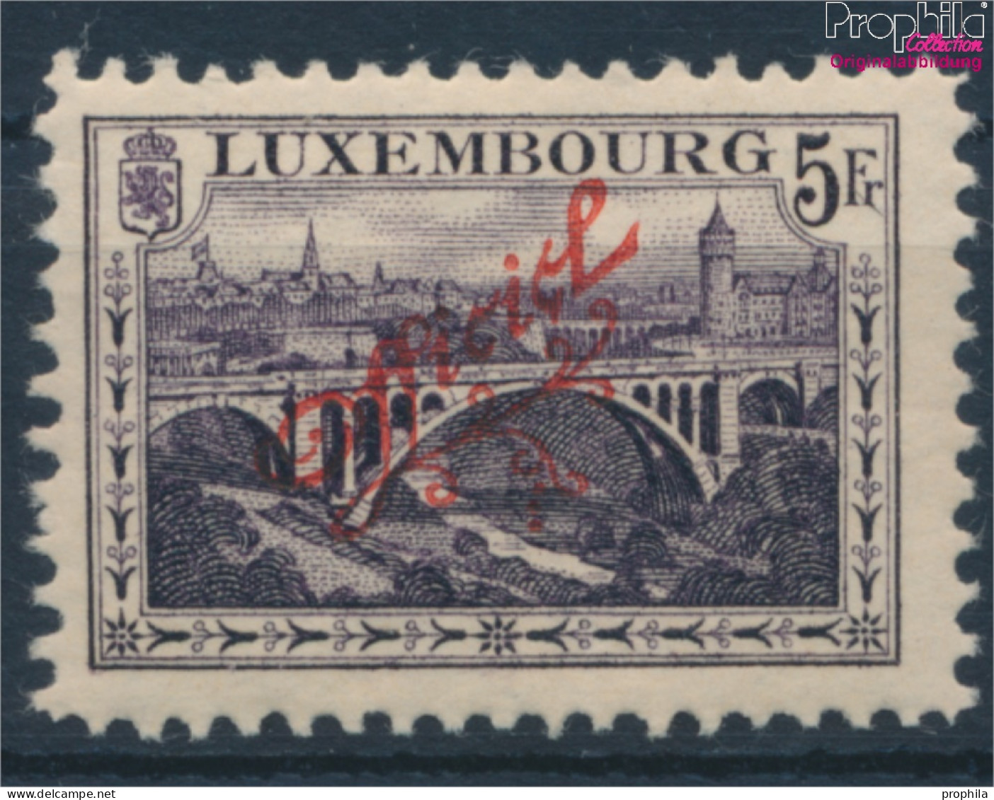 Luxemburg D127A Postfrisch 1922 Dienstmarke (10362767 - Ungebraucht