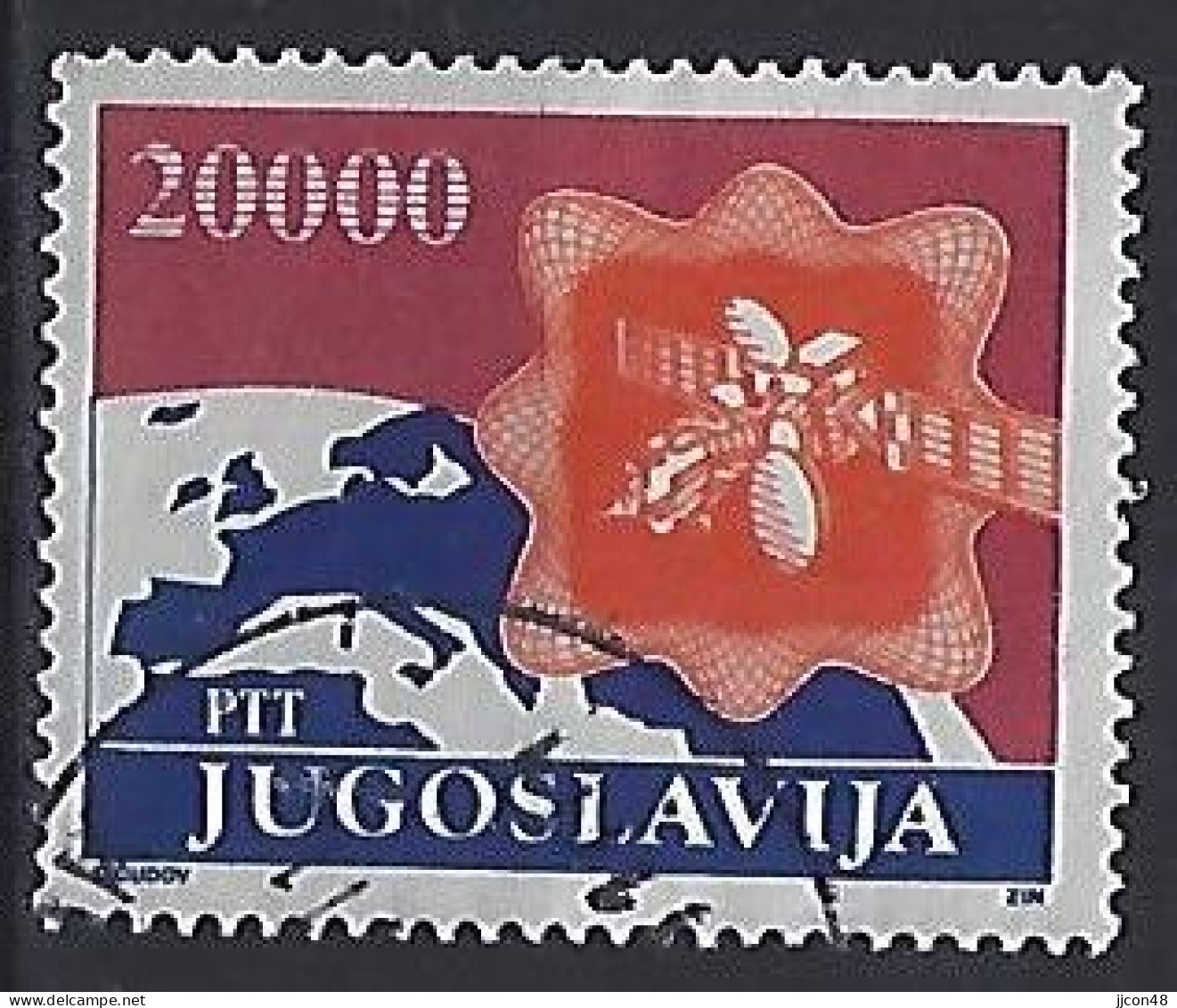 Jugoslavia 1989  Postdienst  (o) Mi.2362 - Usados