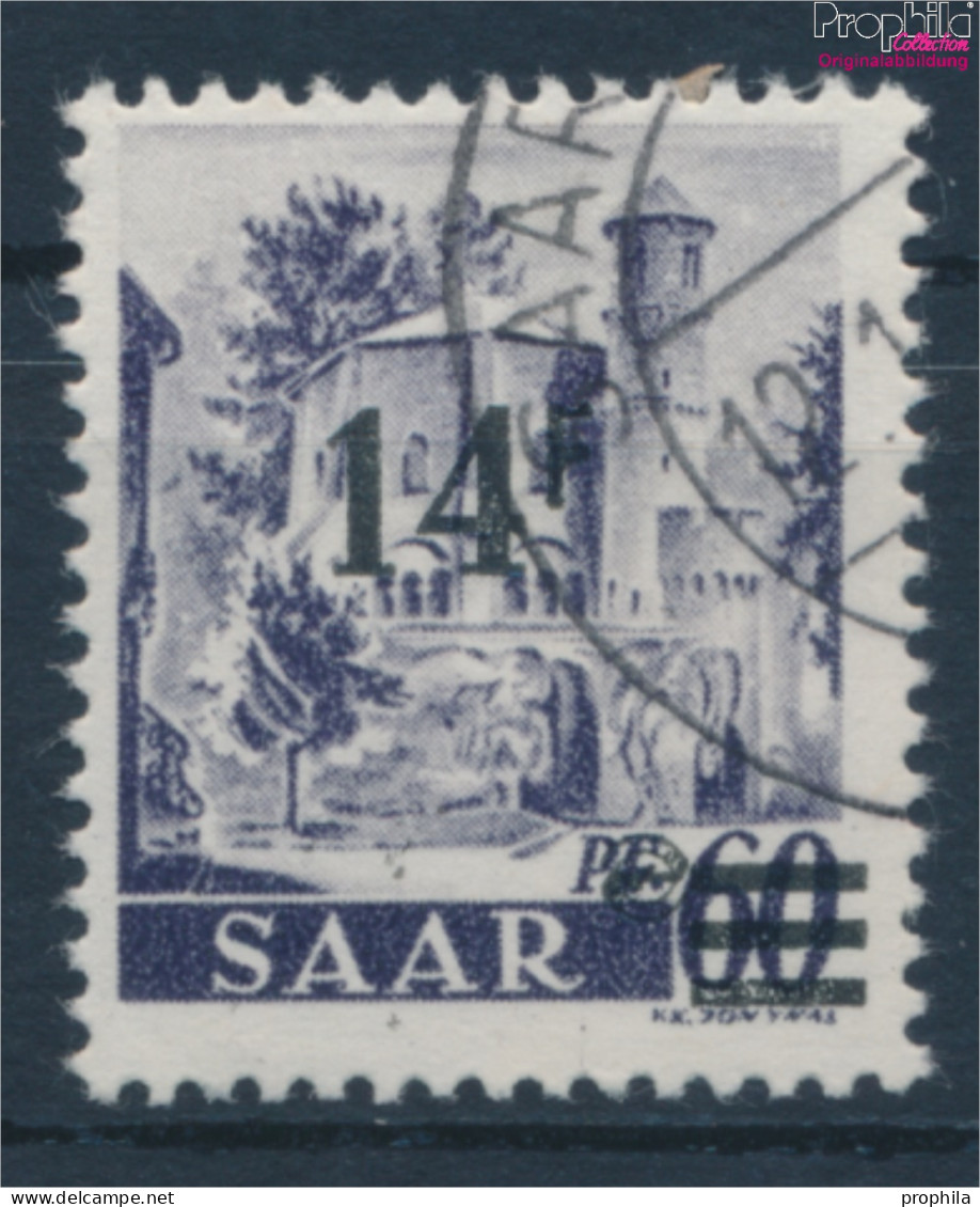 Saarland 236II Gestempelt 1947 Berufe Und Ansichten (10357263 - Oblitérés