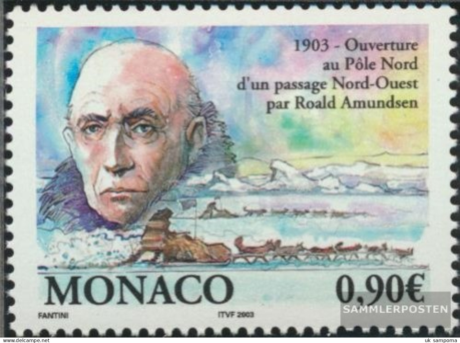 Monaco 2652 (complete Issue) Unmounted Mint / Never Hinged 2003 Admundsen - Neufs