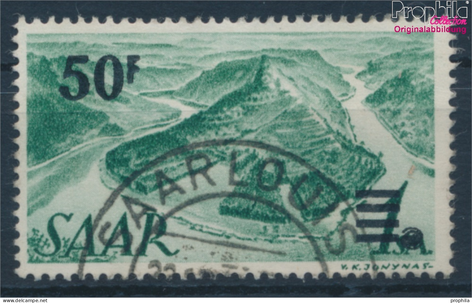 Saarland 238II Gestempelt 1947 Berufe Und Ansichten (10357269 - Usados