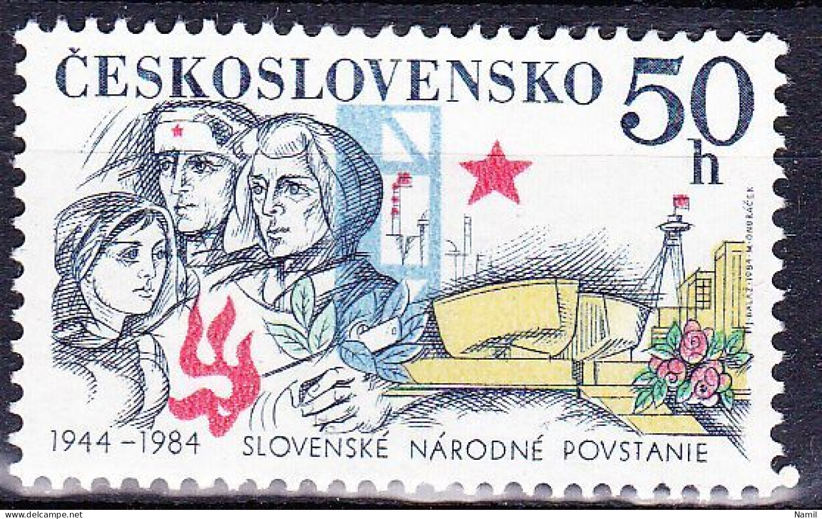 ** Tchécoslovaquie 1984 Mi 2780 (Yv 2598), (MNH)** - Unused Stamps