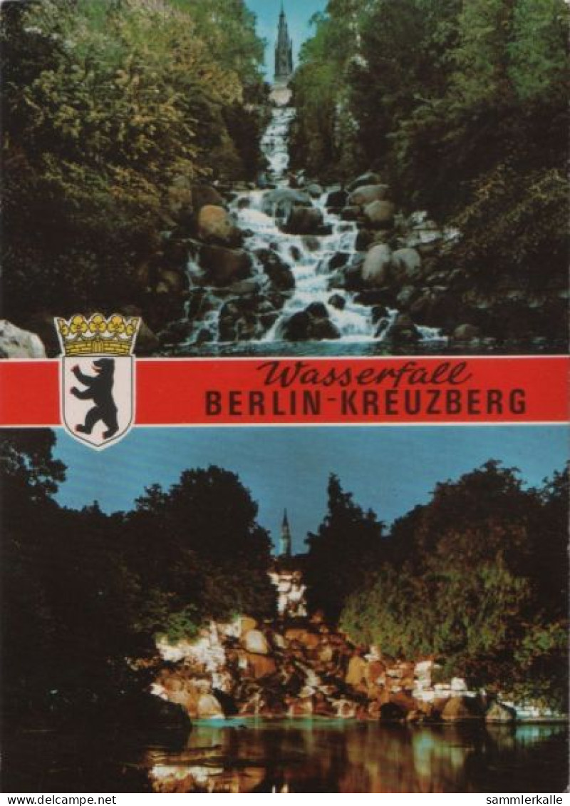 45018 - Berlin-Kreuzberg - Wasserfall - 1989 - Kreuzberg