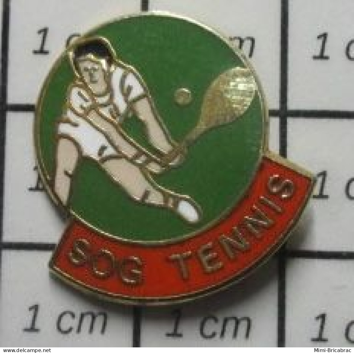 715B Pin's Pins / Beau Et Rare / SPORTS / CLUB SOG TENNIS - Tenis