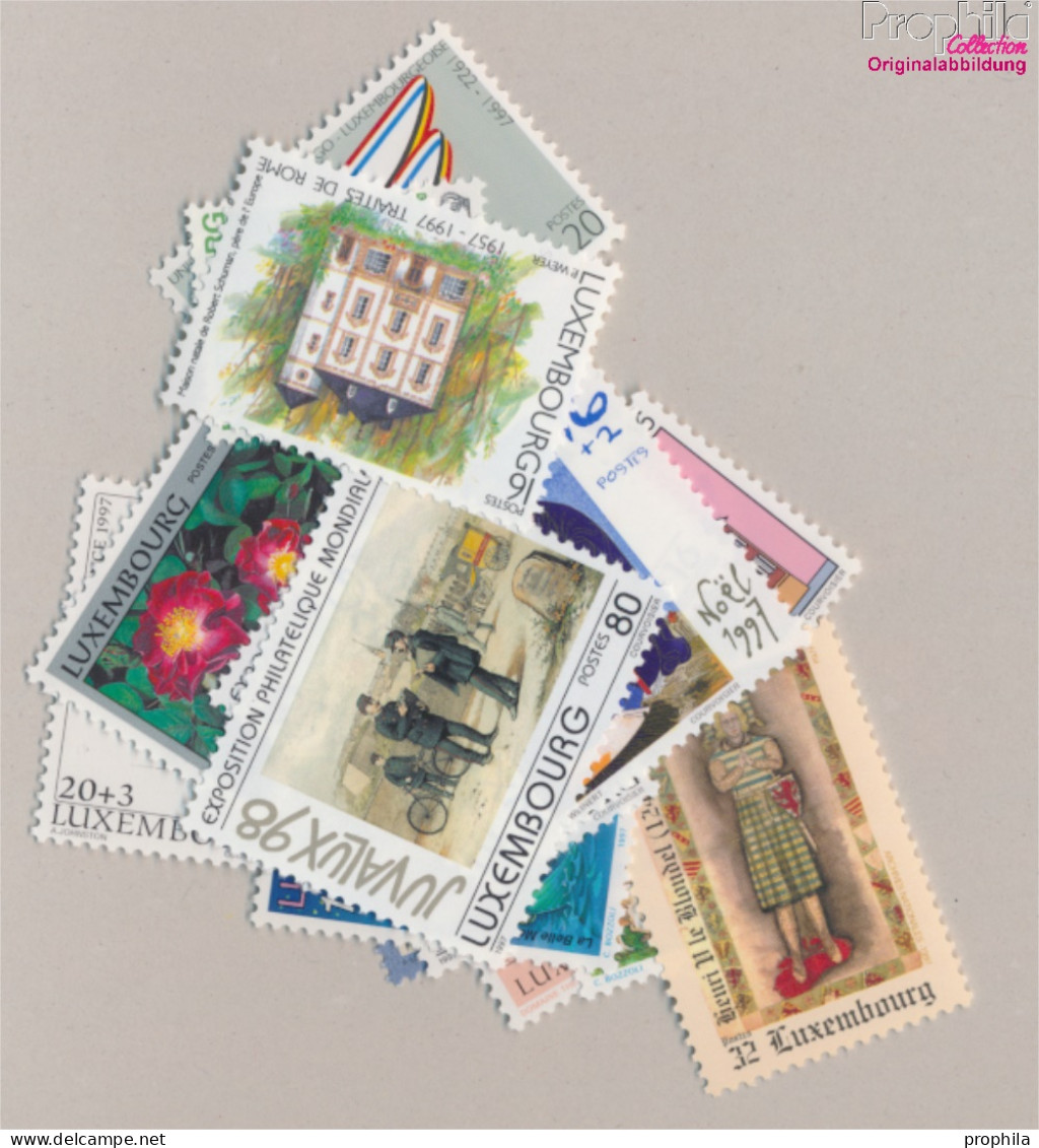 Luxemburg Postfrisch Großherzog Jean 1997 Großherzog Jean, Bäume, Uhren U.a.  (10368136 - Neufs