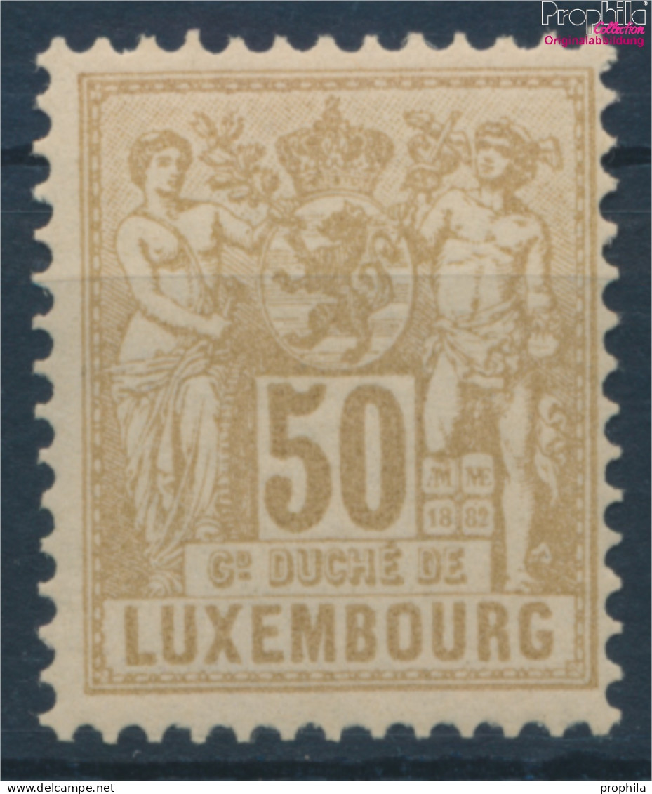 Luxemburg 54D Postfrisch 1882 Allegorie (10363317 - 1882 Allegory