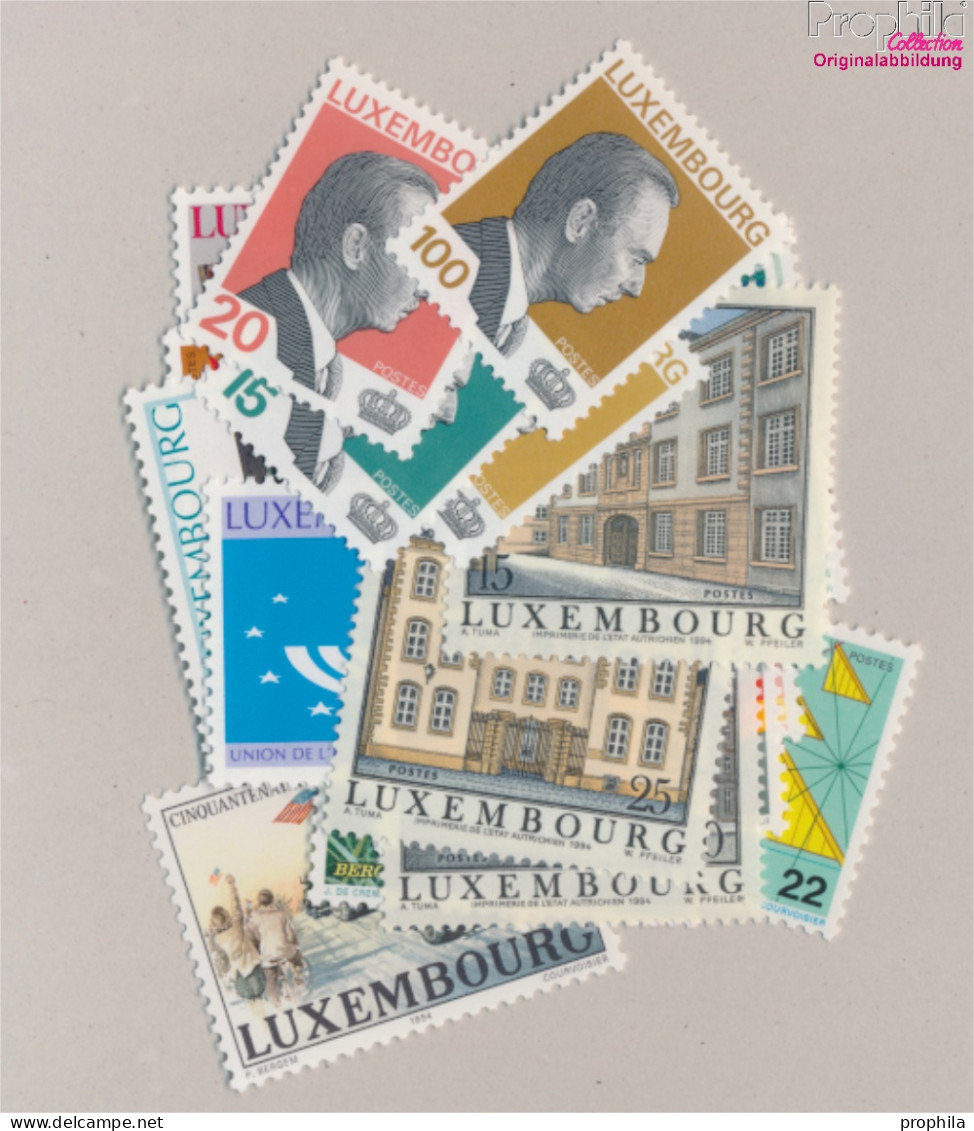 Luxemburg Postfrisch Großherzog Jean 1994 Großherzog Jean, Vögel U.a.  (10368147 - Unused Stamps