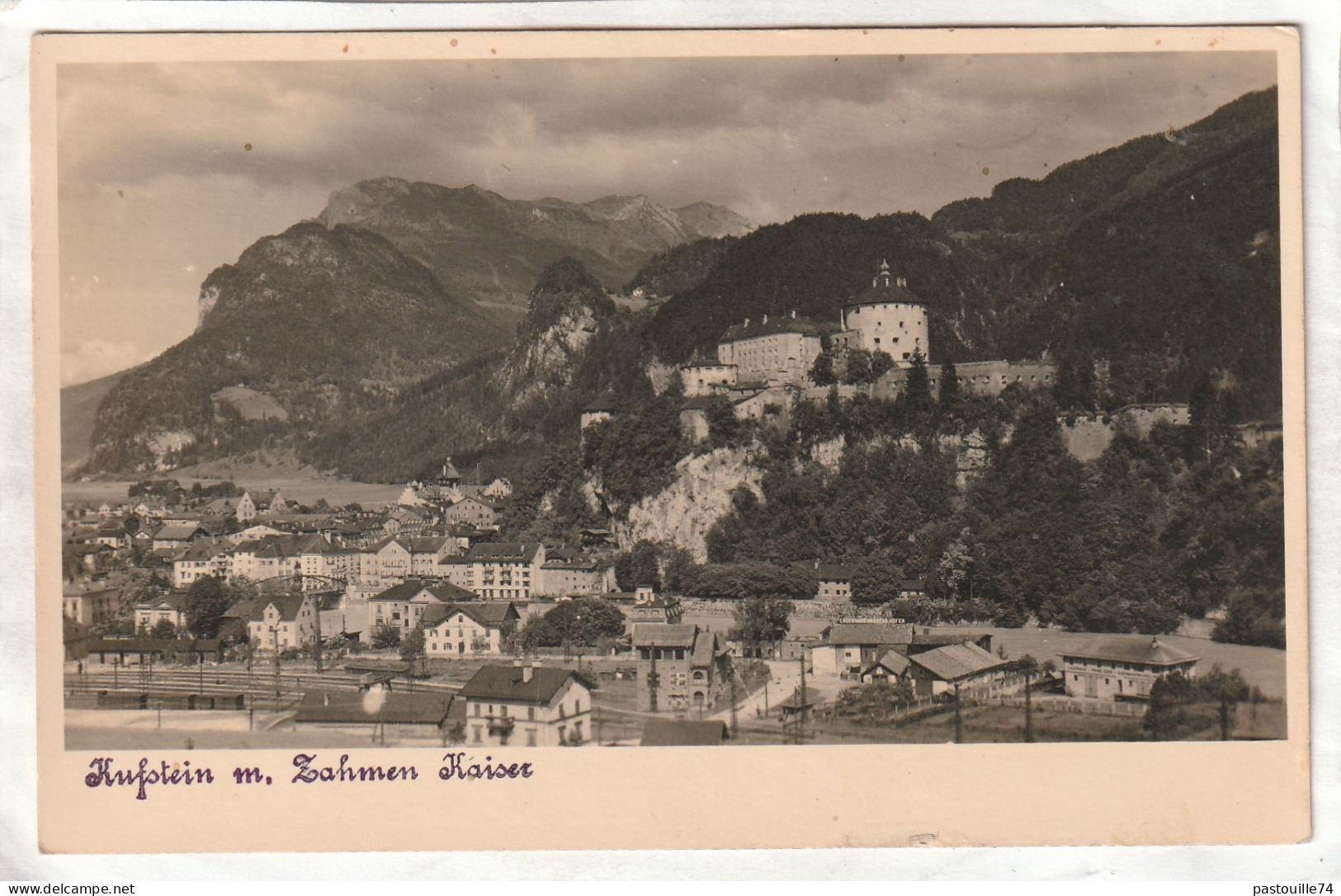 Carte Photo:  14 X 9  -  Kufstein  M. Zahmen  Kaiser - Kufstein