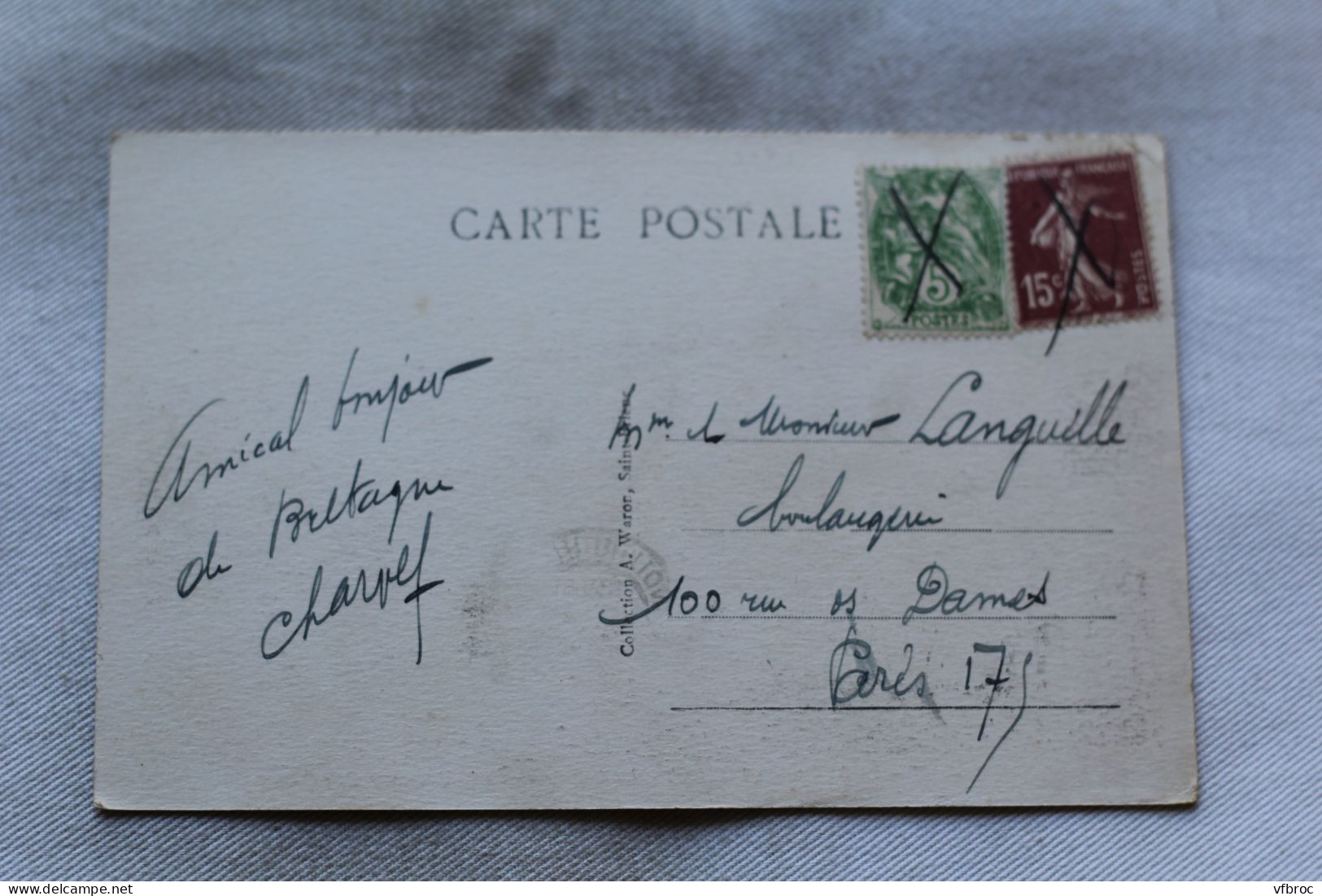 Cpa 1932, Saint Cast, La Descente Au Port, La Grande Cale, Cotes D'Armor 22 - Saint-Cast-le-Guildo