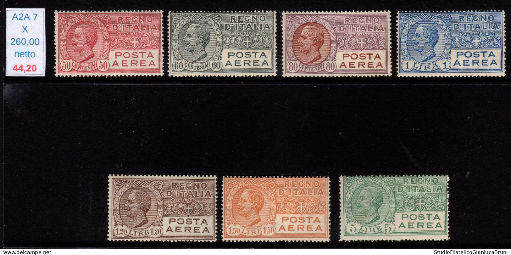 Posta Aerea Effige Vittorio Emanuele III - Mint/hinged