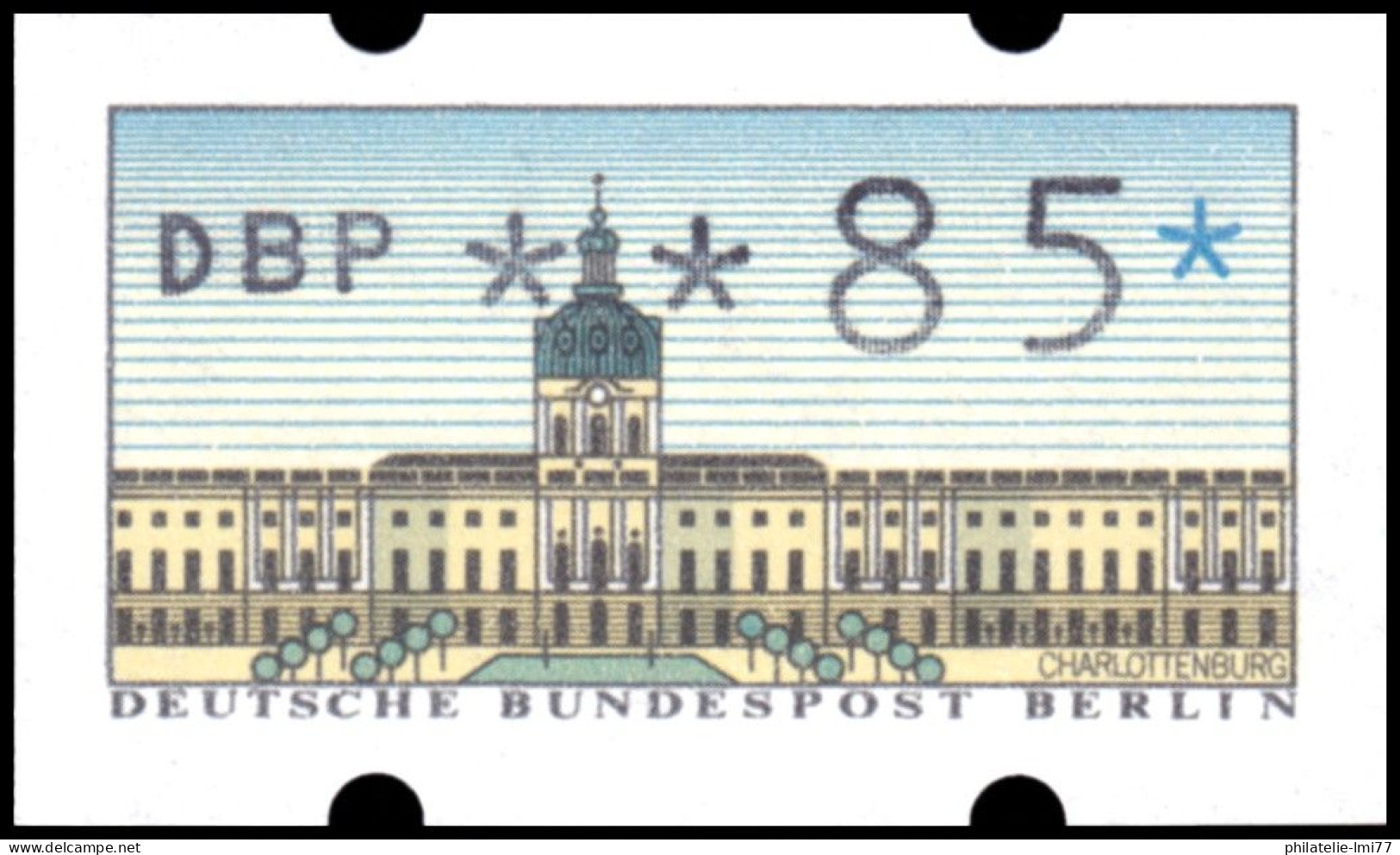 Timbre Distributeur D'Allemagne Berlin N° D 0001b04 Neuf Sans Charnière - Automatenmarken [ATM]