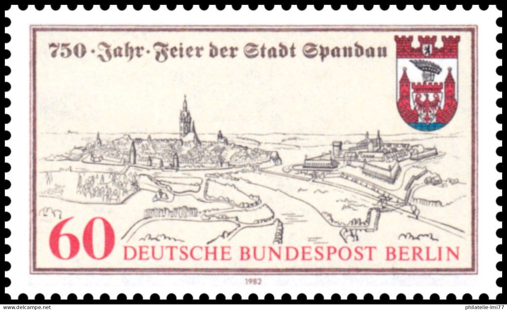 Timbre D'Allemagne Berlin N° 620 Neuf Sans Charnière - Unused Stamps