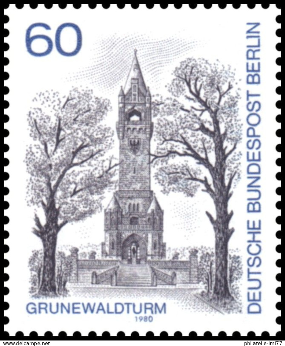 Timbre D'Allemagne Berlin N° 597 Neuf Sans Charnière - Unused Stamps