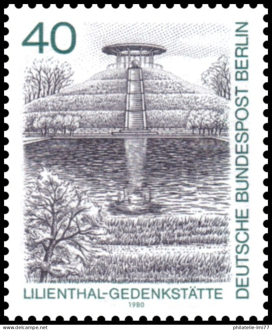 Timbre D'Allemagne Berlin N° 595 Neuf Sans Charnière - Unused Stamps