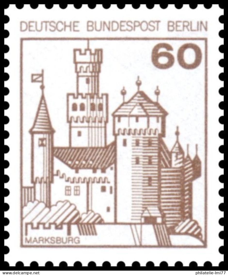 Timbre D'Allemagne Berlin N° 500 Neuf Sans Charnière - Unused Stamps