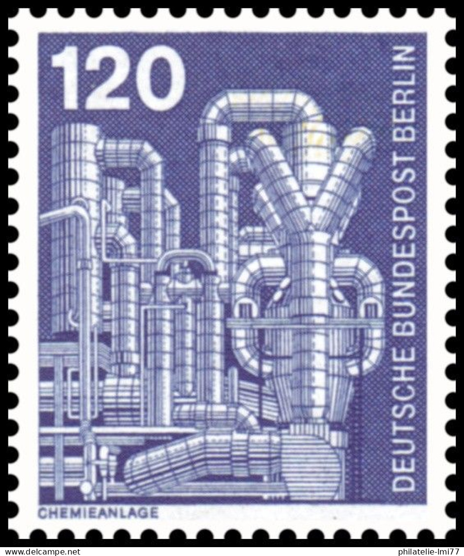Timbre D'Allemagne Berlin N° 467 Neuf Sans Charnière - Unused Stamps