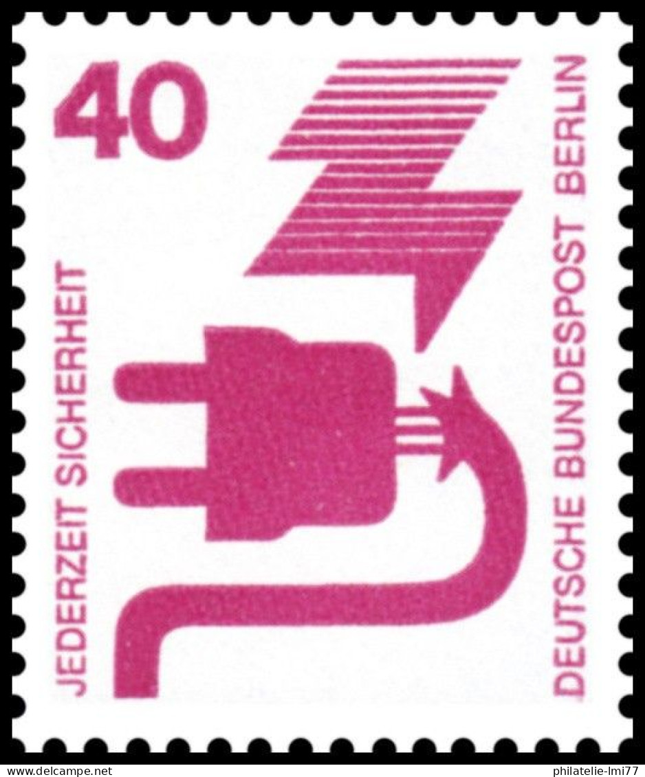 Timbre D'Allemagne Berlin N° 395 Neuf Sans Charnière - Unused Stamps