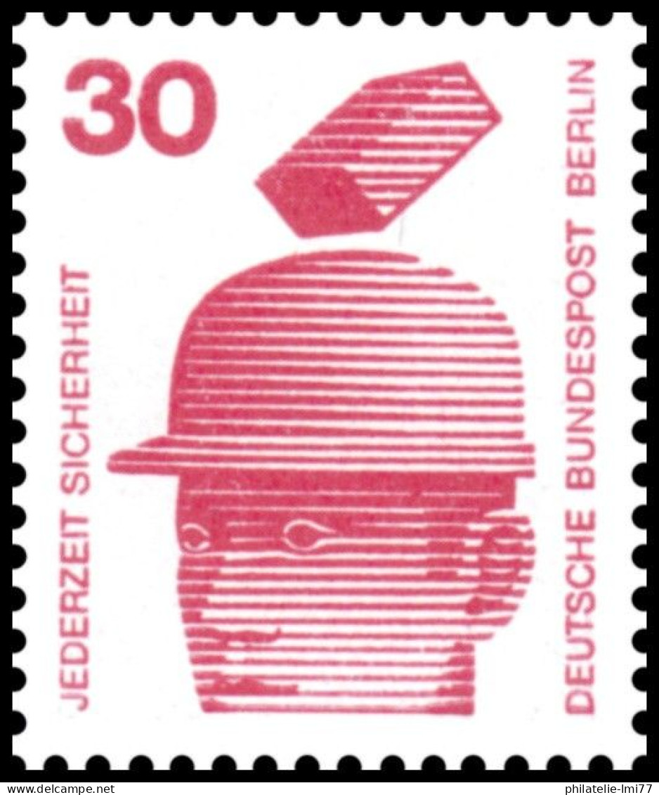 Timbre D'Allemagne Berlin N° 389 Neuf Sans Charnière - Unused Stamps