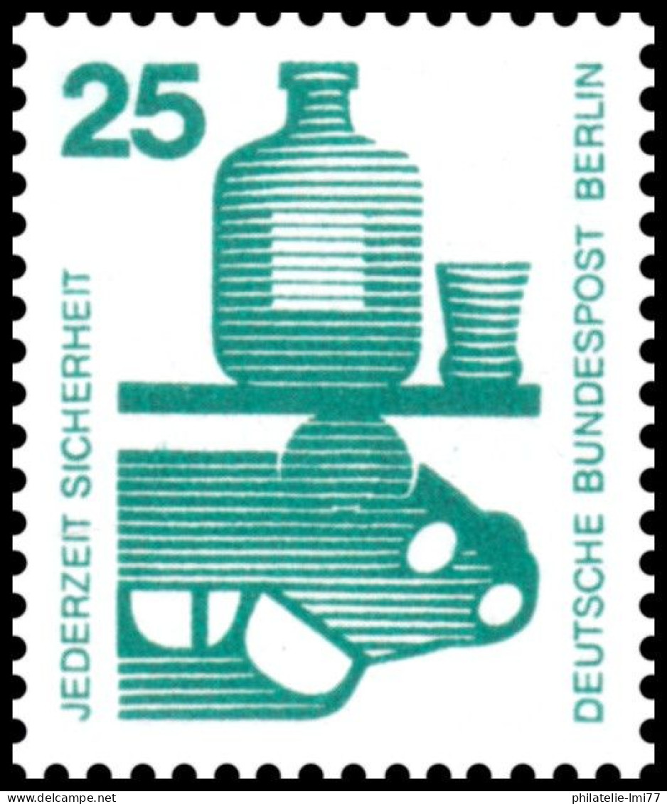 Timbre D'Allemagne Berlin N° 379 Neuf Sans Charnière - Unused Stamps