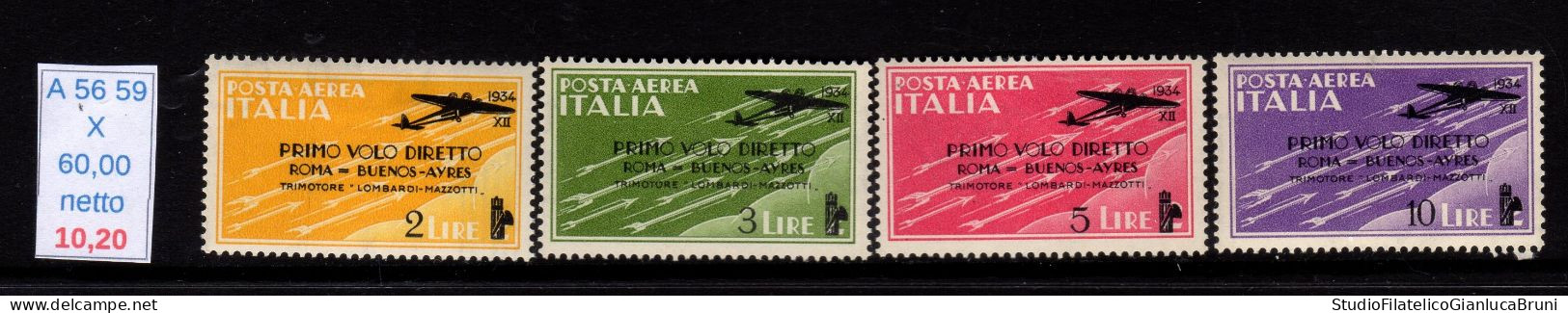 Posta Aerea Roma Buenos Aires - Mint/hinged