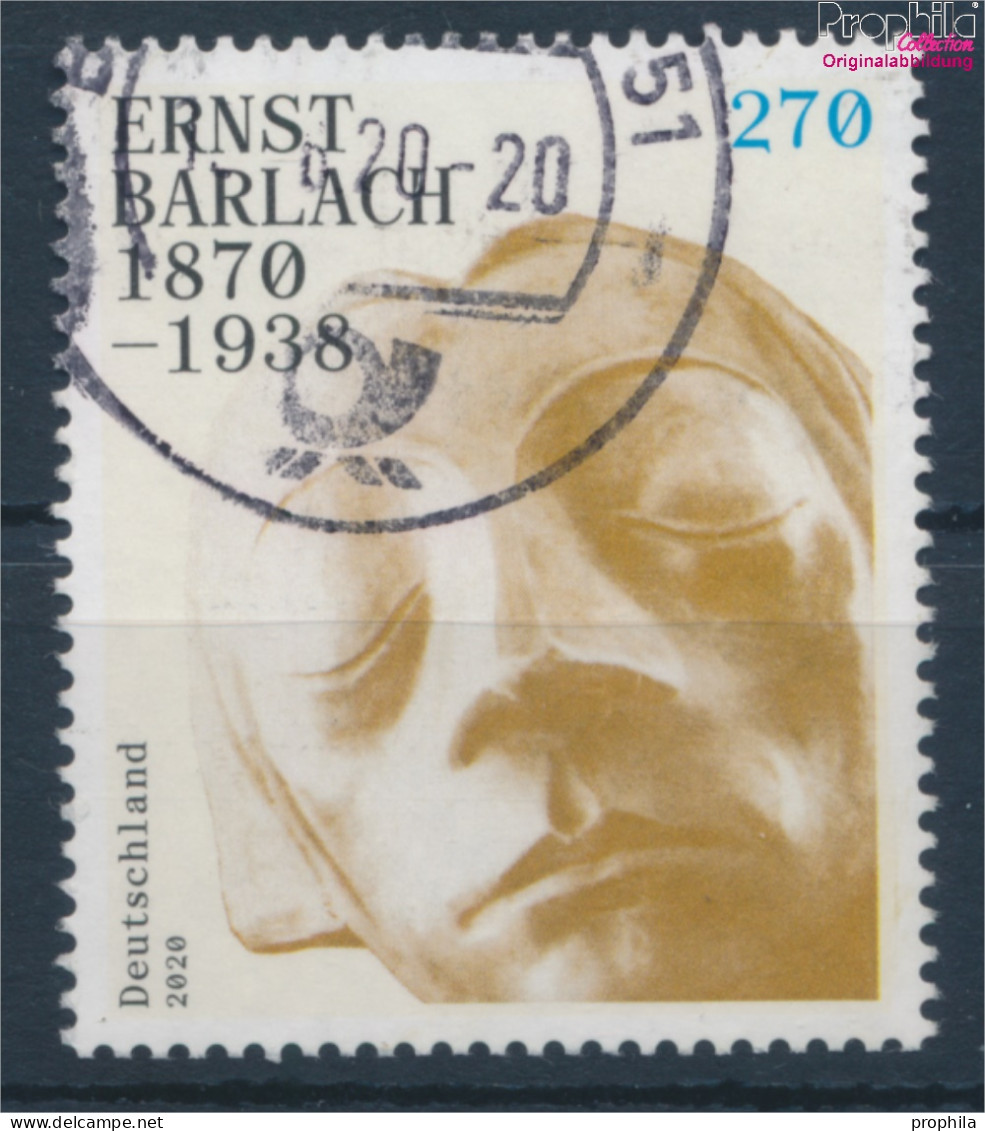 BRD 3514 (kompl.Ausg.) Gestempelt 2020 Ernst Barlach (10351980 - Usados