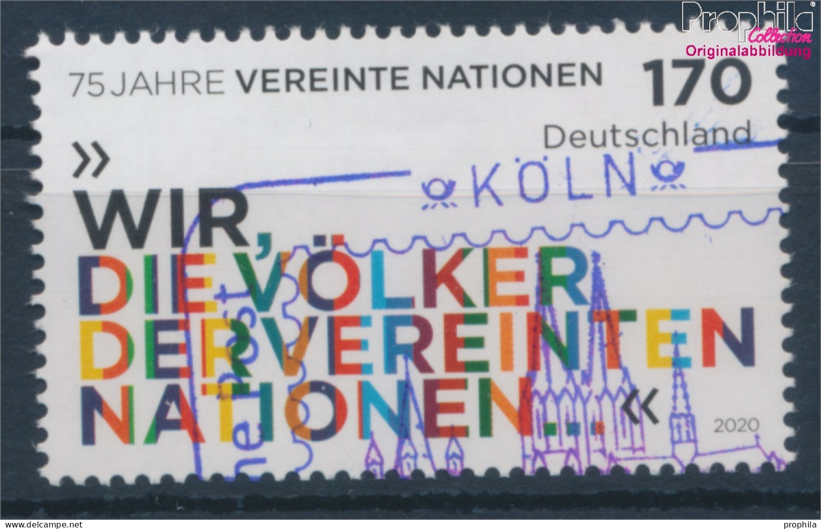 BRD 3549 (kompl.Ausg.) Gestempelt 2020 Vereinte Nationen (10351964 - Usados