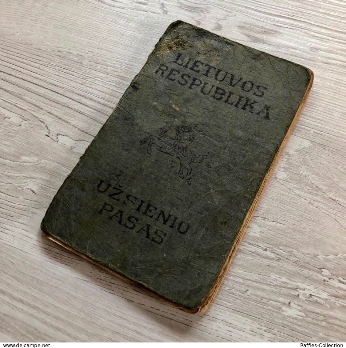 Lithuania 1931 Passport For A Jewish Lady Issued In Kovno - Palestine Visa Passeport Reisepass Pasaporte Passaporto - Historische Dokumente