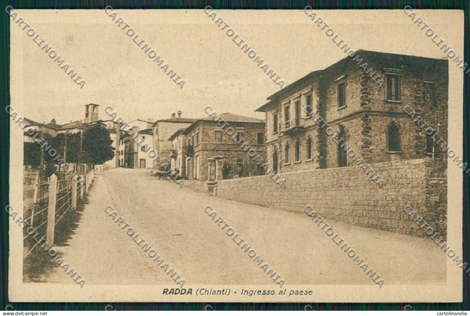 Siena Radda In Chianti Cartolina QQ1846 - Siena