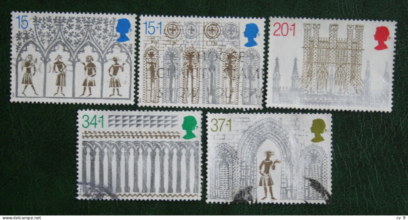 Natale Weihnachten Xmas Noel Kerst (Mi 1235-1239) 1989 Used Gebruikt Oblitere ENGLAND GRANDE-BRETAGNE GB GREAT BRITAIN - Used Stamps