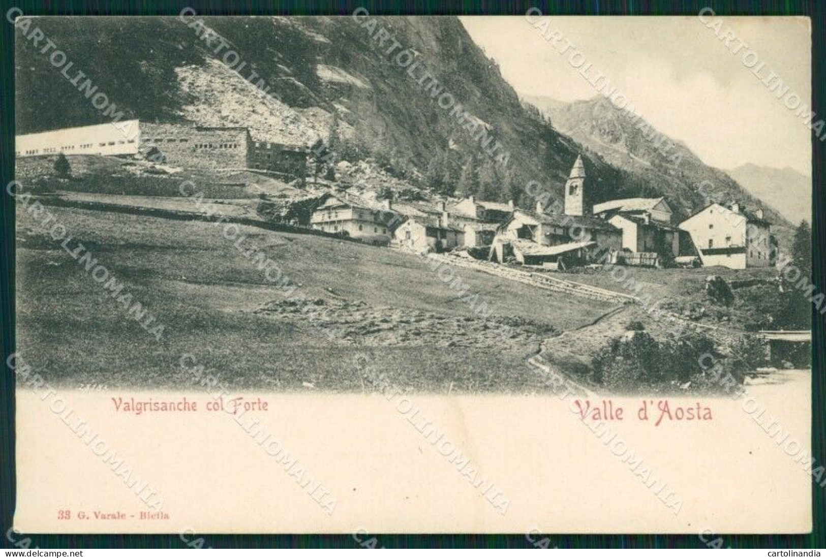 Aosta Valgrisenche Cartolina MT2965 - Aosta