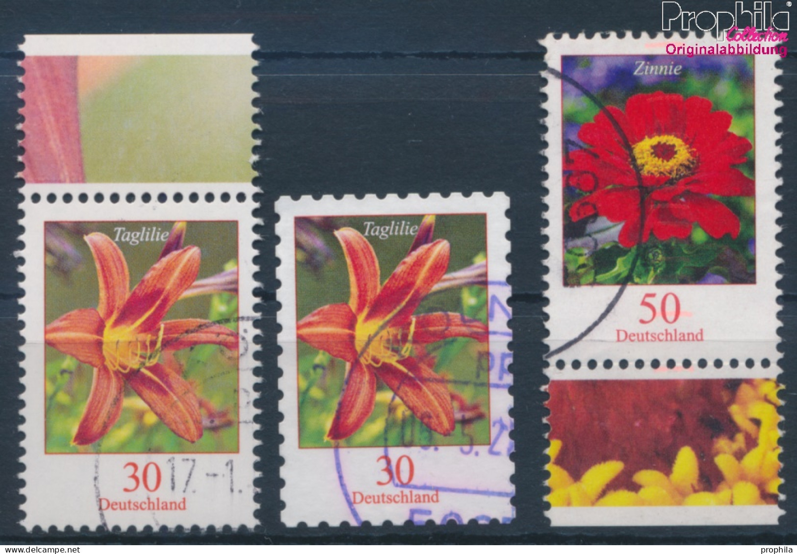 BRD 3509,3516,3535 (kompl.Ausg.) Gestempelt 2020 Blumen (10351985 - Used Stamps