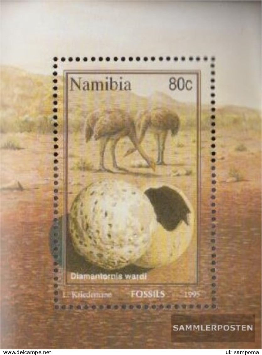 Namibia - Southwest Block22 (complete Issue) Unmounted Mint / Never Hinged 1995 Fossils - Namibie (1990- ...)