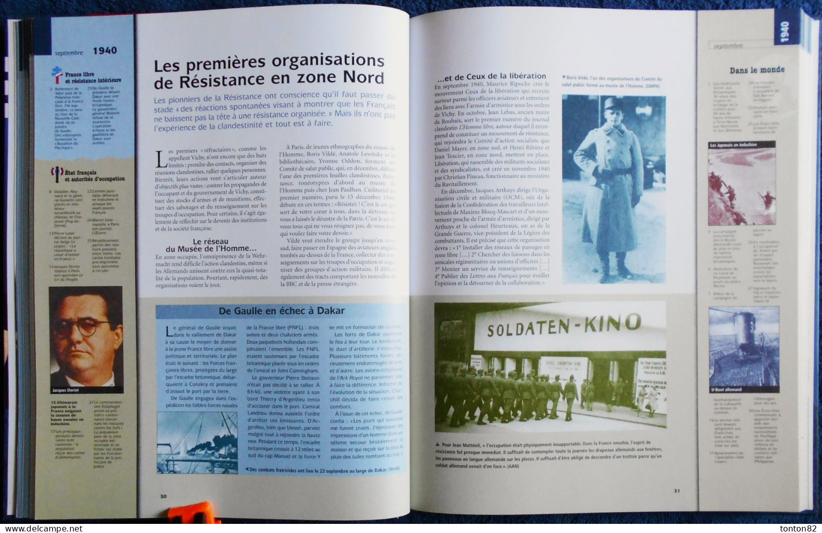 RÉSISTANCE ( 1940 / 1944 ) - Témoignages - Dossiers - Chronologie - Édition Franche-Comté -  ( 2004 ) .