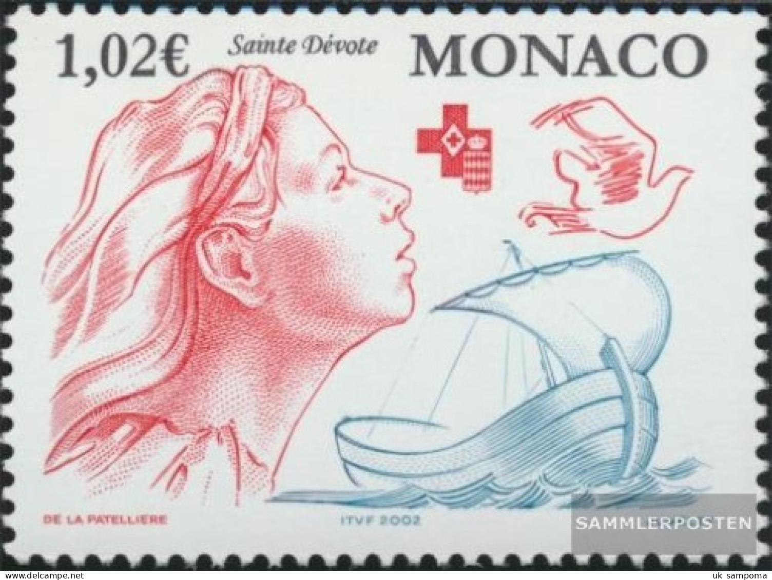 Monaco 2607 (complete Issue) Unmounted Mint / Never Hinged 2002 Red Cross - Unused Stamps