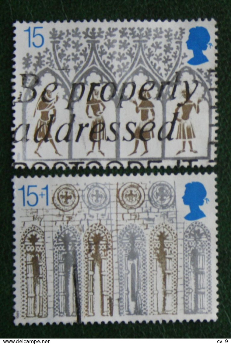 Natale Weihnachten Xmas Noel Kerst (Mi 1235-1236) 1989 Used Gebruikt Oblitere ENGLAND GRANDE-BRETAGNE GB GREAT BRITAIN - Used Stamps