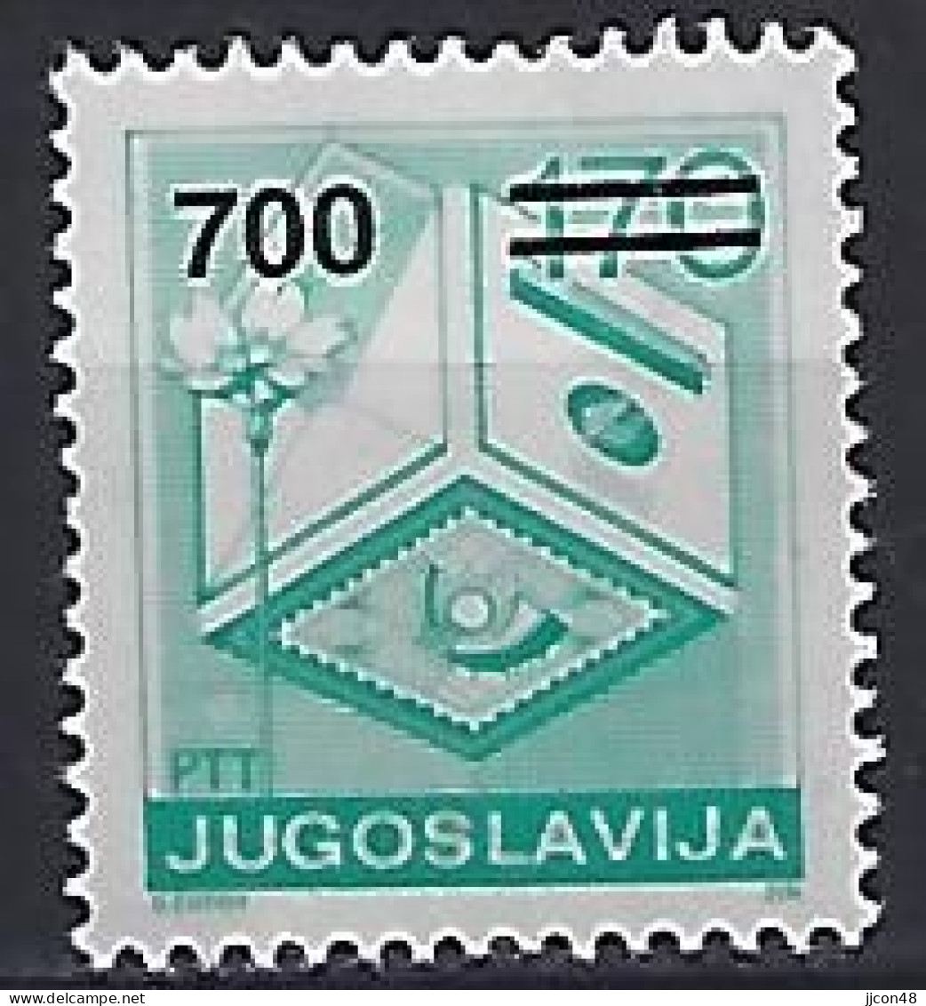 Jugoslavia 1989  Postdienst  (*) MM  Mi.2364 - Unused Stamps