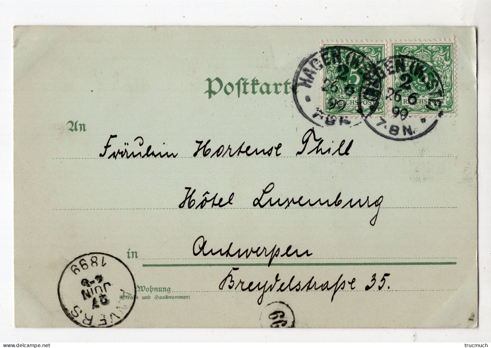 132 - Gruss Aus HAGEN *1899* - Hagen