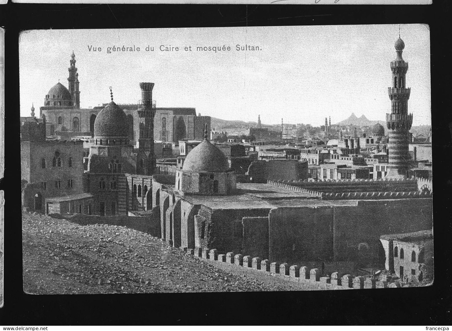 EGYPTE 179 - Vue Générale Du CAIRE Et Mosquée Sultan - Le Caire