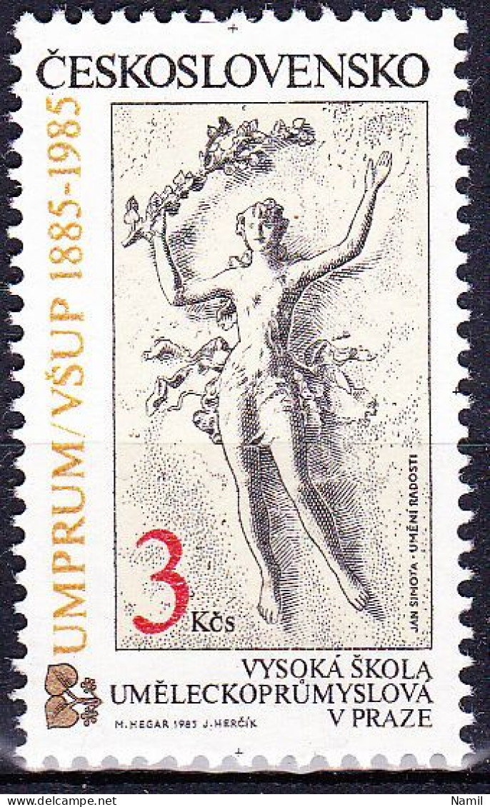 ** Tchécoslovaquie 1985 Mi 2800 (Yv 2618), (MNH)** - Nuevos