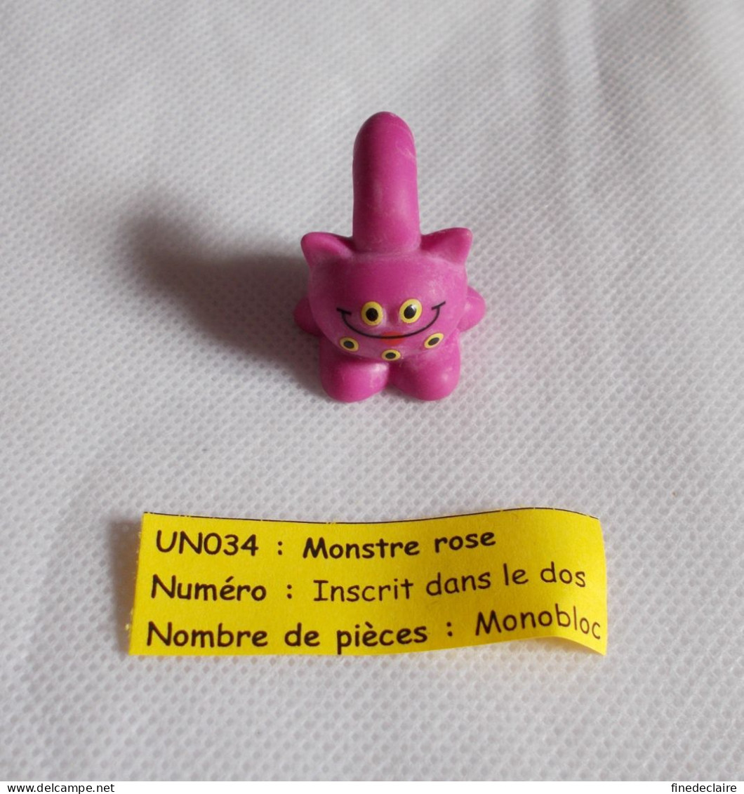 Kinder - Monstre Rose - UN034 - Sans BPZ - Montabili