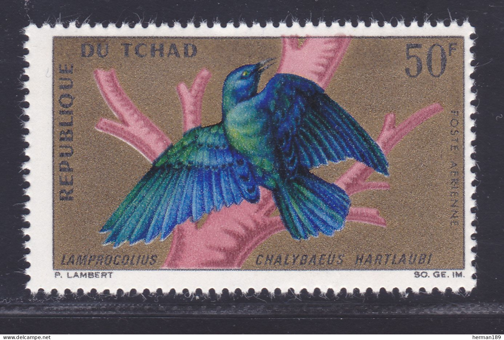 TCHAD AERIENS N°   30 ** MNH Neuf Sans Charnière, TB (D7569) Oiseaux Divers - 1966-67 - Tchad (1960-...)