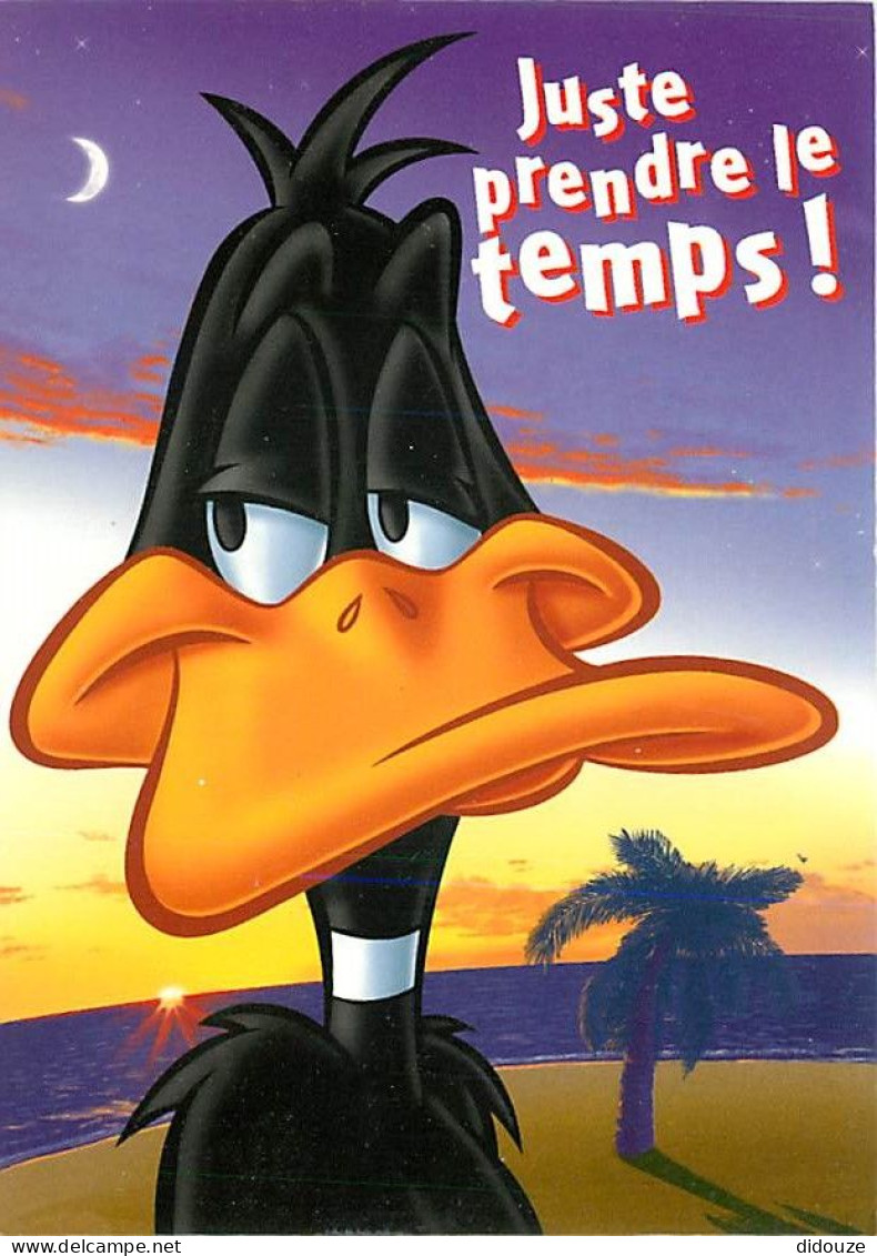 Bandes Dessinées - Looney Tunes - Daffy Duck - Illustration - Carte Neuve - CPM - Voir Scans Recto-Verso - Bandes Dessinées