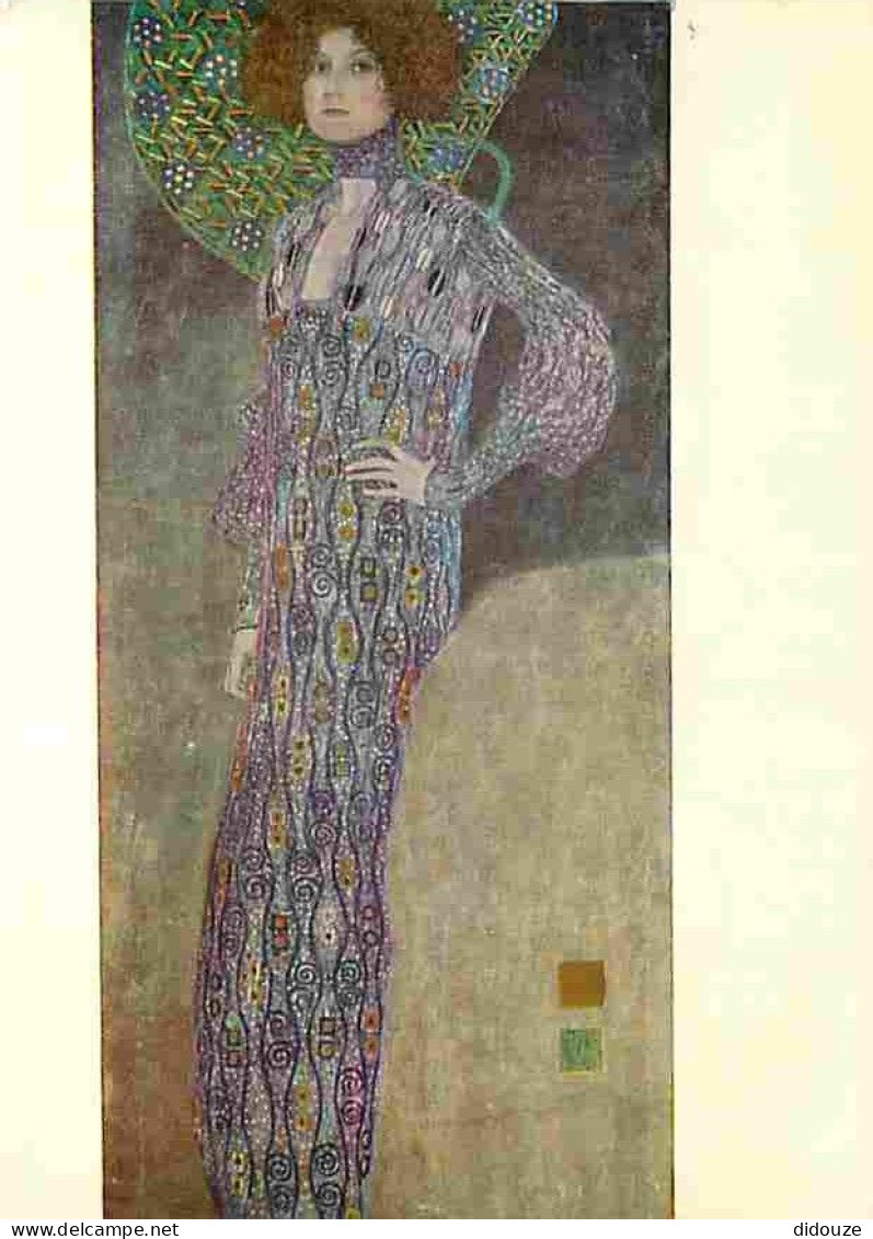Art - Peinture - Gustav Klimt - Bildnis Emilie Floge - CPM - Voir Scans Recto-Verso - Pintura & Cuadros