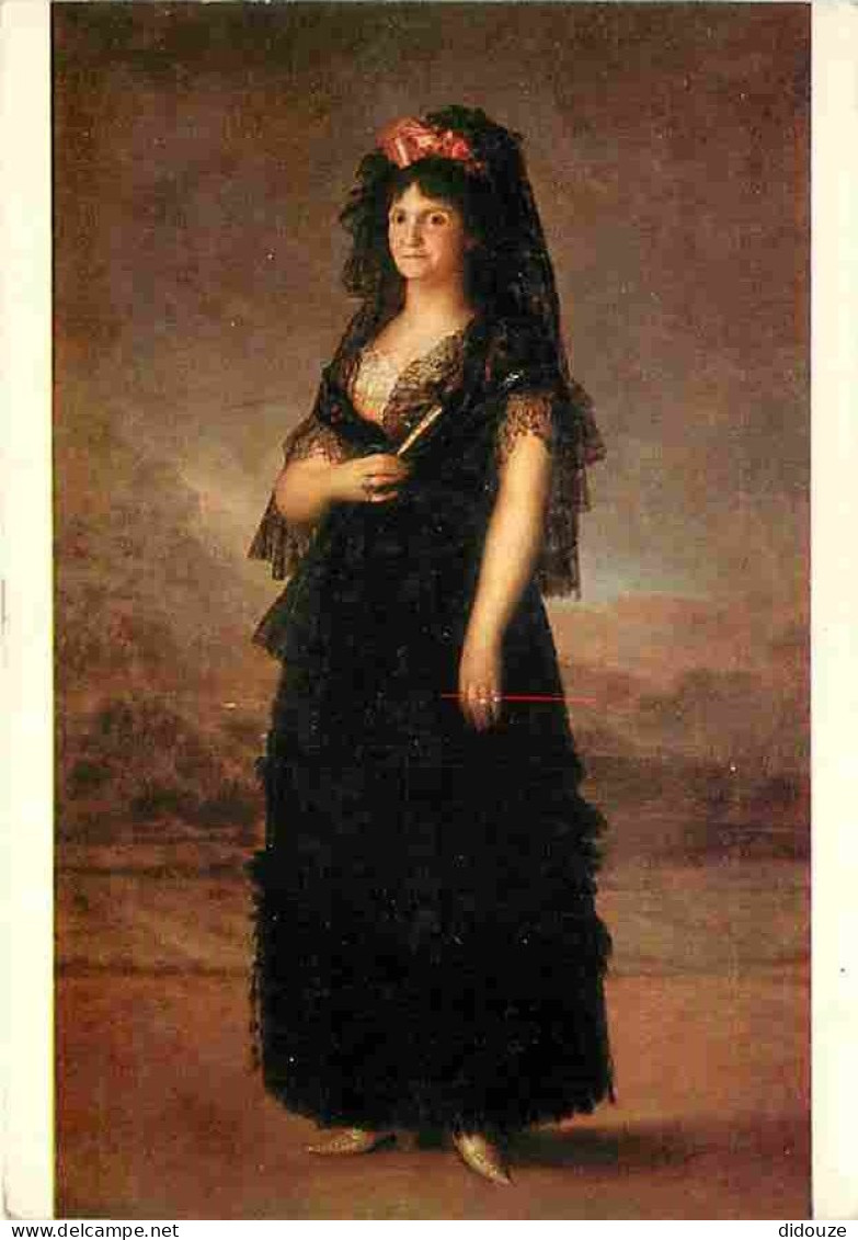 Art - Peinture - Francisco De Goya - La Reine Marie-Louise - CPM - Voir Scans Recto-Verso - Pintura & Cuadros