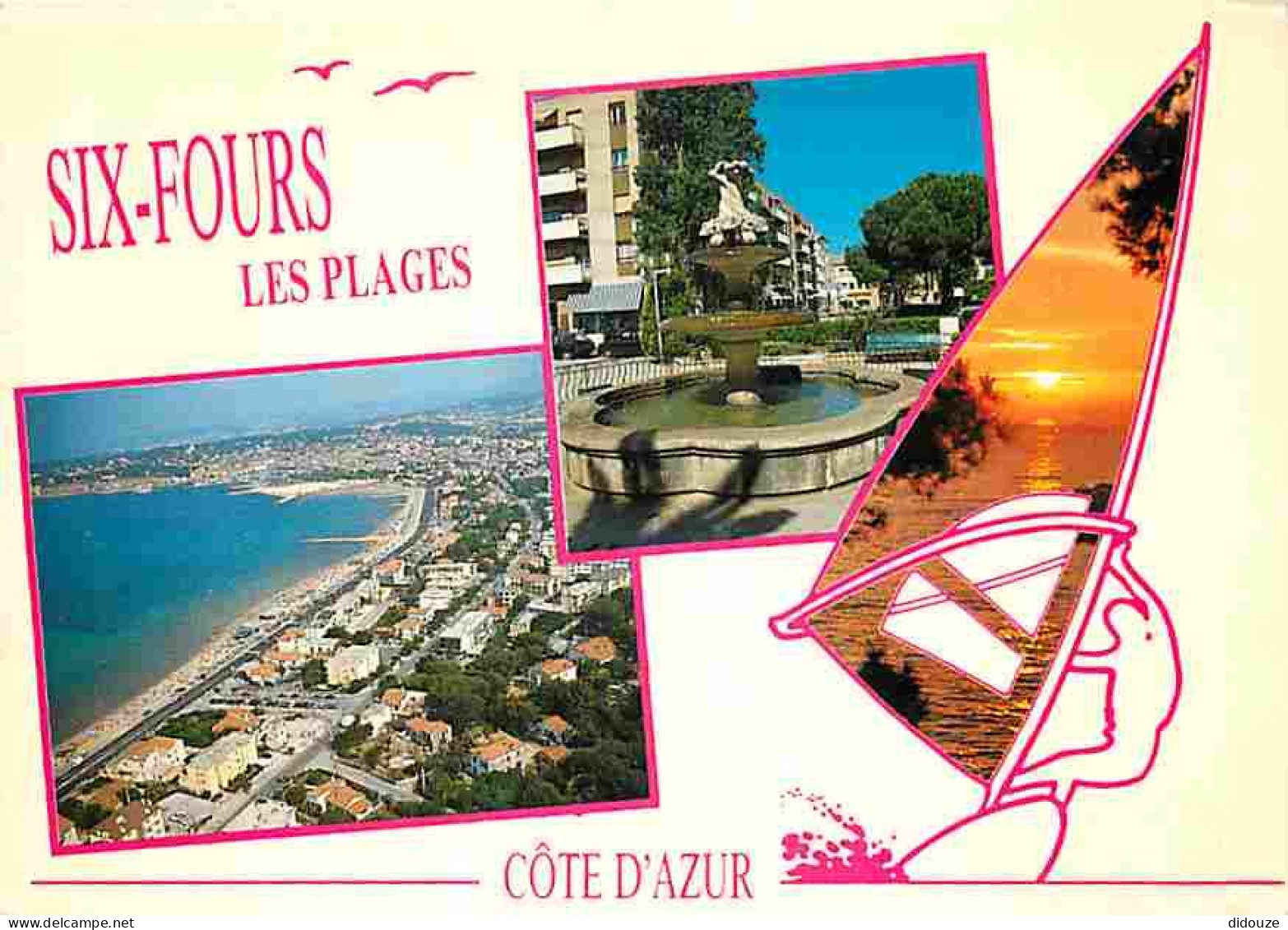 83 - Six Fours Les Plages - Multivues - Planche à Voile - CPM - Voir Scans Recto-Verso - Six-Fours-les-Plages