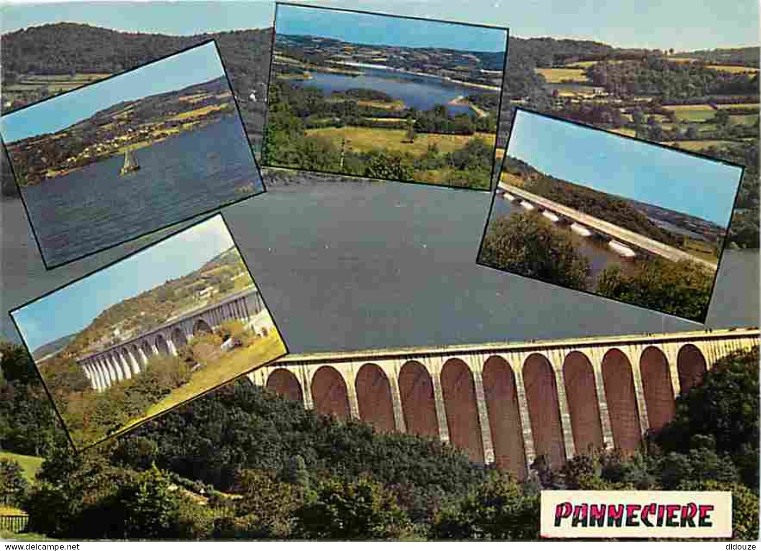 58 - Pannecières - Le Lac De Pannecières - Multivues - CPM - Voir Scans Recto-Verso - Otros & Sin Clasificación