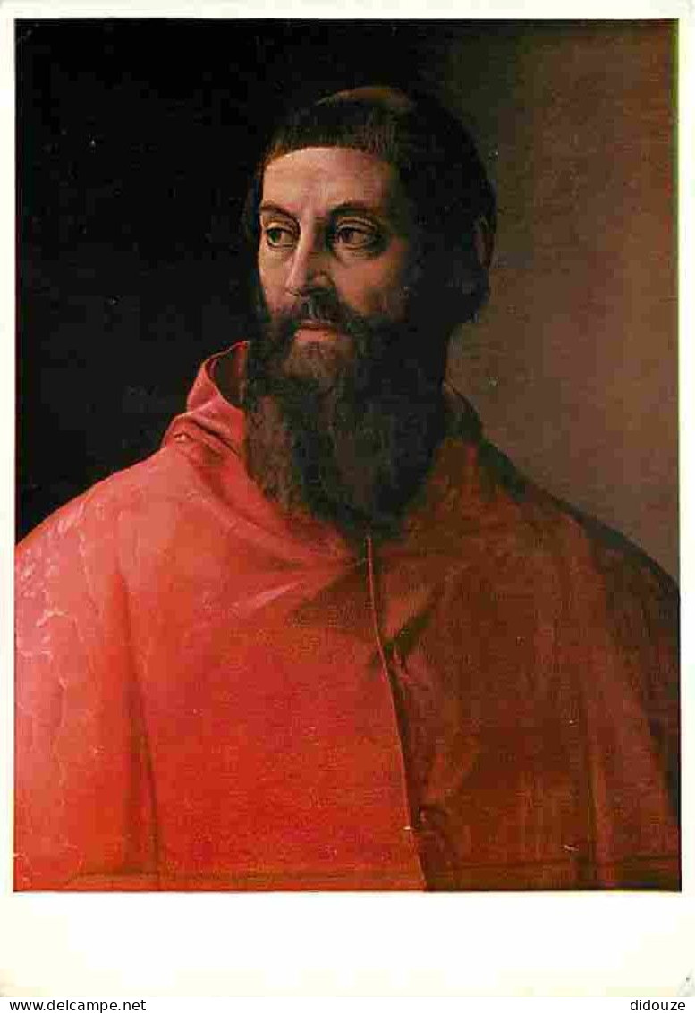 Art - Peinture - Sebastiano Del Piombo - Portrait Du Cardinal Rodolfo Pio - CPM - Voir Scans Recto-Verso - Peintures & Tableaux