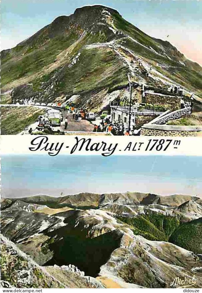 15 - Le Puy Mary - Multivues - Automobiles - CPM - Voir Scans Recto-Verso - Autres & Non Classés