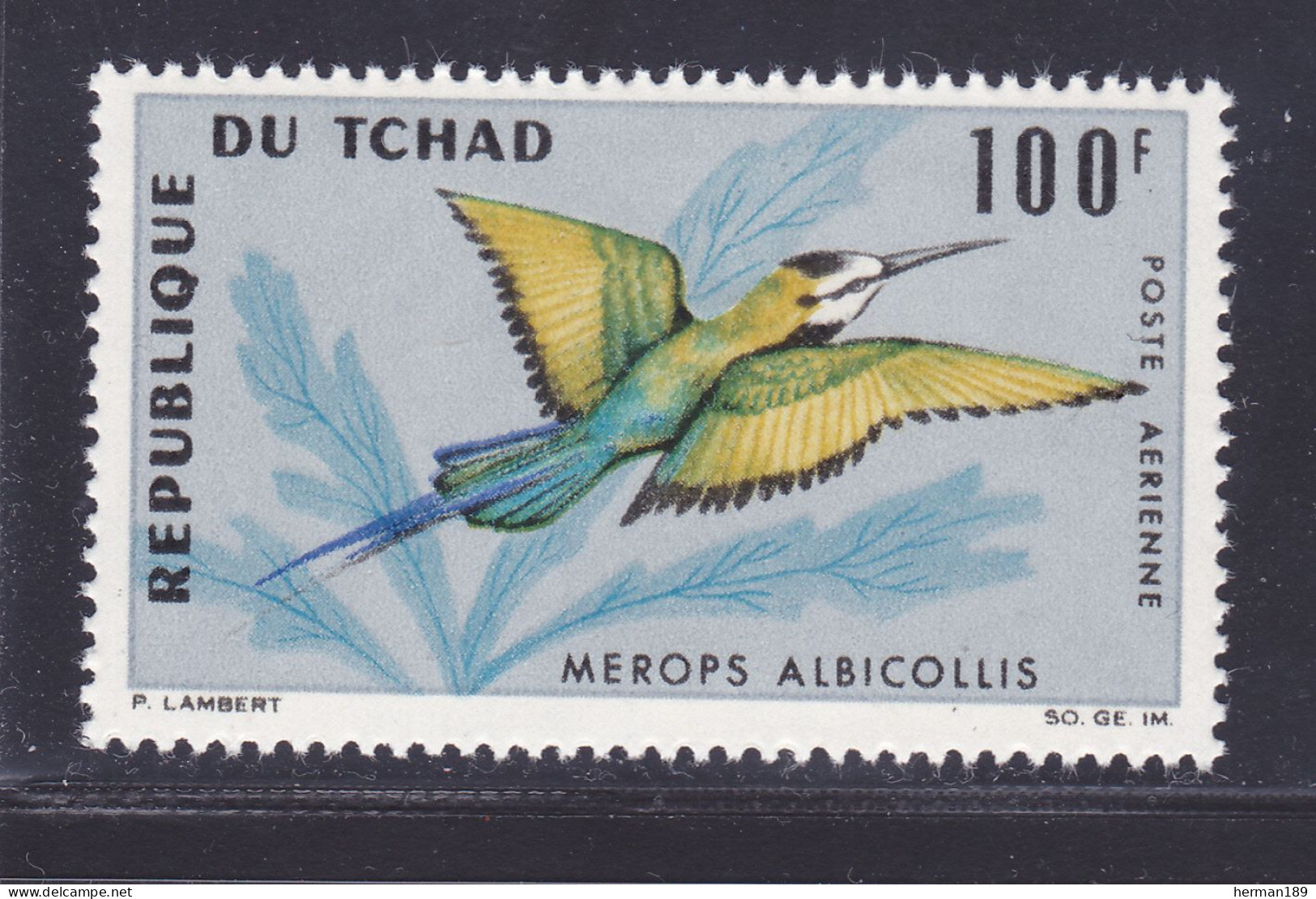 TCHAD AERIENS N°   31 ** MNH Neuf Sans Charnière, TB (D7570) Oiseaux Divers - 1966-67 - Chad (1960-...)