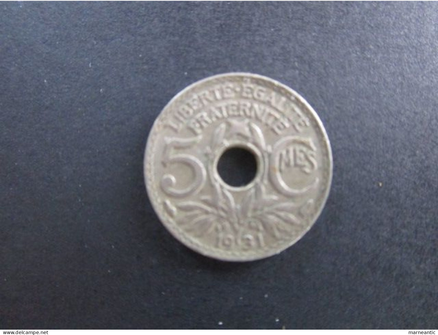 France: Pièce 5 Centimes Lindauer 1931 - 5 Centimes